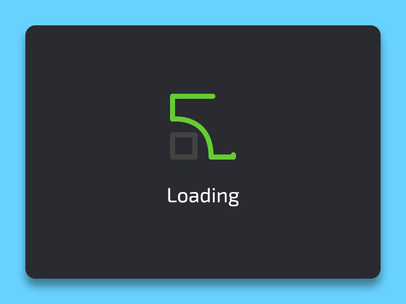 Privat Terminal Kiosk — Loading Screen animation app atm dark design gif kiosk loading material progress terminal web