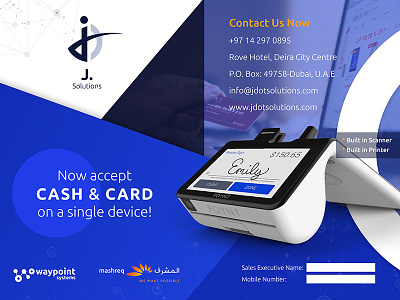Smart Terminal - Poynt Brochure brochure card cash jdot payment payment app poynt solution tap tapnpay terminal waypoint
