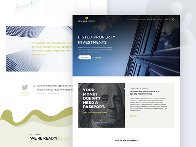 Sesfikile Capital UI agency clean flat home page homepage investement landing page listed property menu modern navigation services site ui uiux ux web design webdesign wordpress