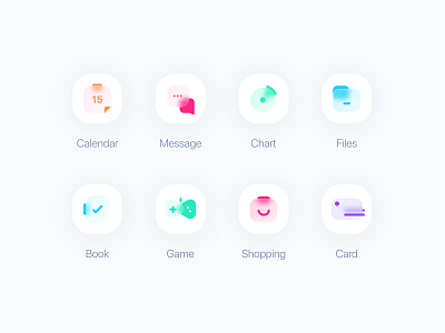 Frosted Glass Icons concept glassmorphism glassy icon icons icons pack iconset new ui uiux