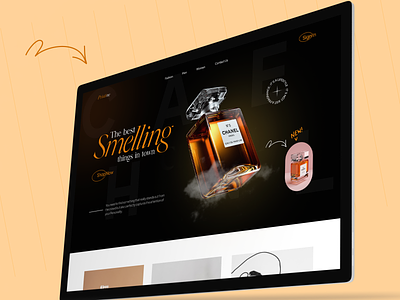 Luxury Perfume Store audience behance deo design designinspiration dribbble ecommerce graphic design luxury perfume shopping shot strategy ui uidesign ux