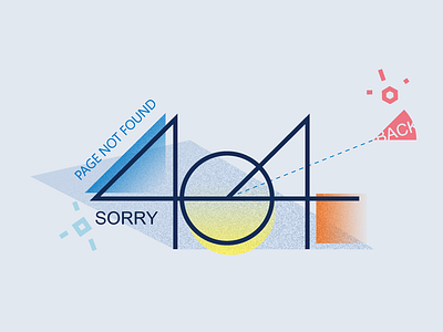 404 404 design error flat page web
