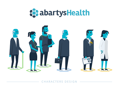 Abartys Health  - Characters Design