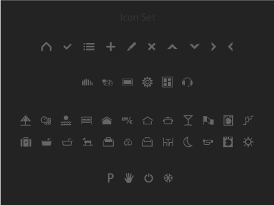 Icon Set - 2 application domotics home icon icon design