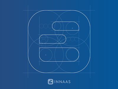 Rebranding for INNAAS ai artificial intelligence branding chatbot design icon logo rebranding