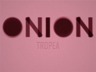 Onion Tropea design logo