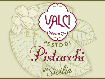 Pistachio Pesto Label food label pistacchi pistachio sicilia valci