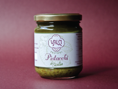 Mockup - Pistachio Pesto Label food label pesto pistacchi pistachio sicilia valci