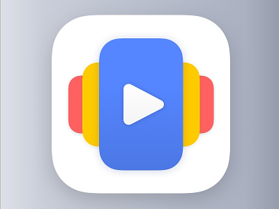 Video Content App content icon icon app player video