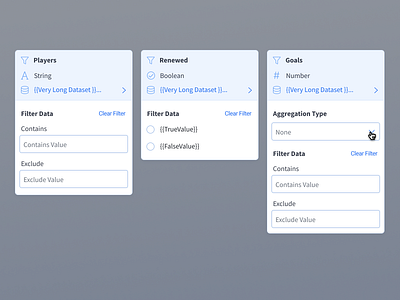 WIP - Filtering Panels