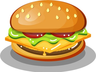 burger burger design icon illustration