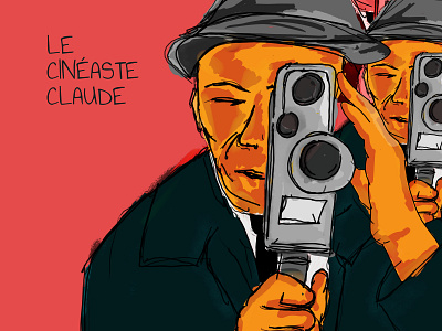 Illustration "Le cinéaste Claude" illustration