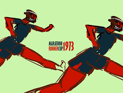 MARATHON RUNNERCUP 1973 illustration