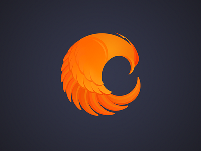 Phoenix bird branding circle design illustration logo logomark logotype phoenix vector