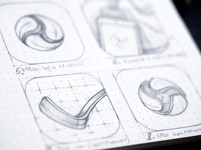 App Icon Sketches app design graphic grid icon illustration logo design mobile sketch tick ui