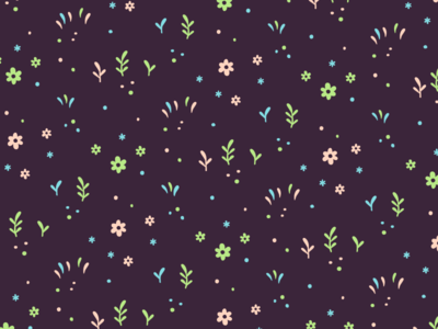 Kids Pattern app baby background design flat flower graphic grass kids pattern sketch vector