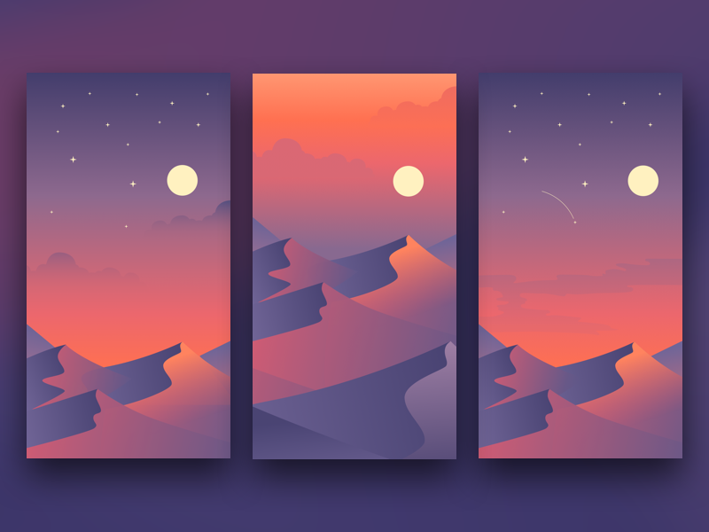 Plainwhite desert background
