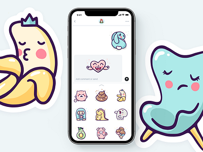 Enjoy the Cuteness sticker pack!