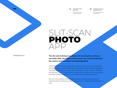 Blog Page article blog blue bold design figma figmadesign site swiss typogaphy web white writer