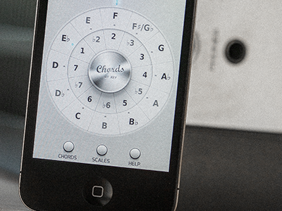 Guitar App (theory wheel)