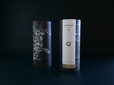 Coffee packaging design and illustration brand branding cinema4d coffee design figma illustration ipad pro logo packaging packaging design procreate render typography warm up