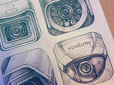 You're being watched app app icon australia camera icon ios iphone lens location mobile moleskine paper pencil photo road