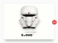 STAR WARS: Imperial Tank Trooper Card Design