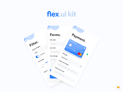 flex.ui kit – Mobile UI Kit for your purpose