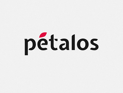 Petalos Concept Logo creative flat icon illustrator logo logodesign minimal minimalist modern typography
