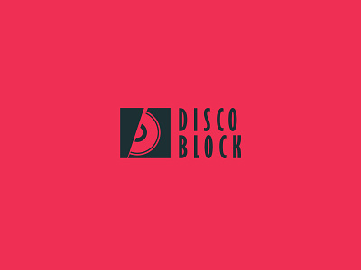 Disco Block Concept Logo branding creative design flat graphic design illustrator logo logodesign minimal minimalist