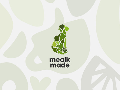 Mealk Made Logo branding creative design flat graphic design illustrator logo logodesign minimal minimalist