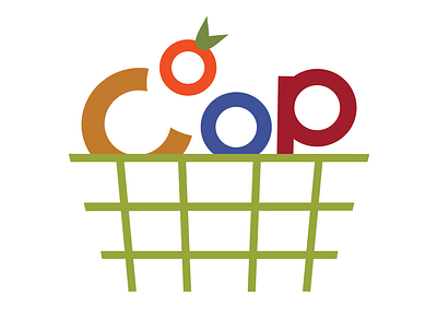 Park Slope Food Co-op Logo branding identity design logo