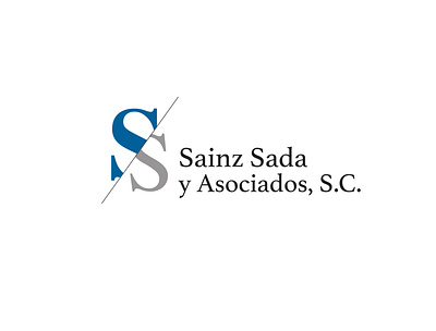 Sainz Sada y Asociados S.C. branding design graphic design illustrator logo vector