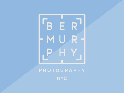 Logo work for Photographer Ber Murphy branding carefreefrank identity identity work logo logo design photography photography logo