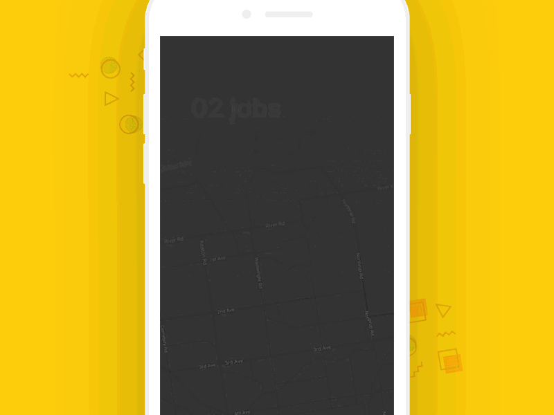Freight Transportation - Animation ae app interface mobile sketch ui ux