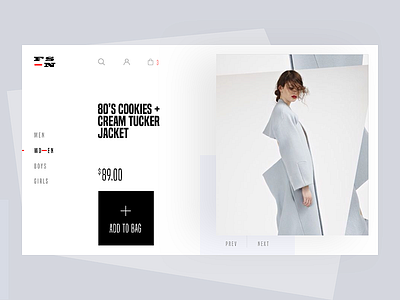 Fashion product art design fashion giga landing photography product sketch ui ux web