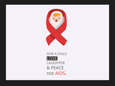 Save A Child cause child poster promotion quotation
