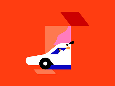 Colorful ride by ILLO on Dribbble