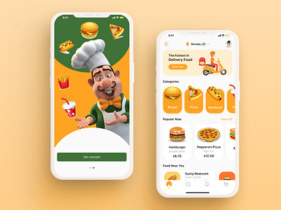 Food Delivery - Mobile app