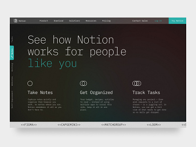 Notion redesign