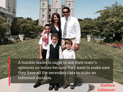 Being a Humble Leader | Matthew Littmore branding florida leadership matthew littlemore orlando teamwork