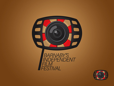 Barnaby's Independent Film Festival branding design graphic design illustration logo typography