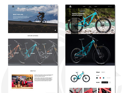 Roar Bikes Website Design bikes cycles design graphic design ui uiux ux design web design website