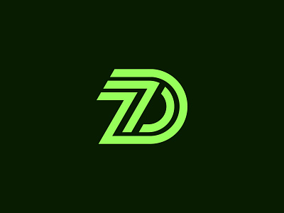 D7 Logo | Modern Logo Design flat logo flatdesign letter letter logo lettermark logo logodesign logomark logotype minimalist minimalist logo modern modern logo