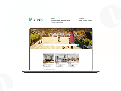UX UI Case Real Estate Portal - Liveio