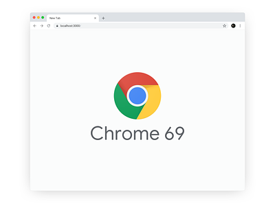 Google Chrome 69 Sketch Template/Mockup