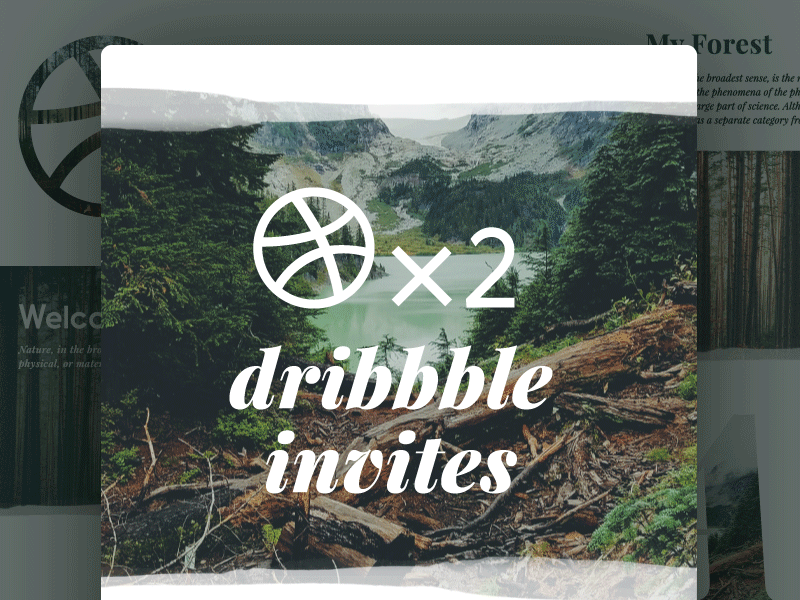 2 Dribbble Invites debut draft dribbble giveaways invitation invitations invites uiux