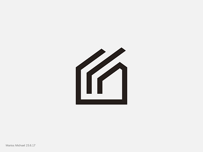 expo.cy Logo architecture house line logo modern property