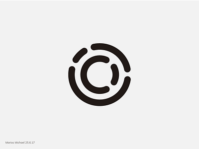 Visual Aids Logo emblem eye line logo mark minimalism modern symbol