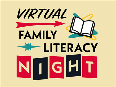 Virtual Family Literacy Night - Retro